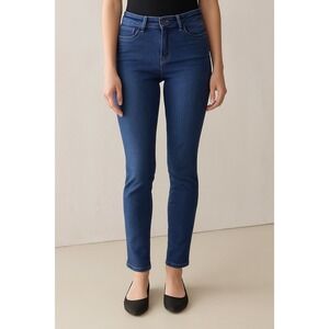 Eva Longoria Womens Dark Wash Denim Skinny Jeans Size‎ 6